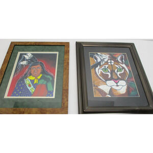 Sandi Pointer - Cherokee Nation artist authentic prints - 8x10 framed